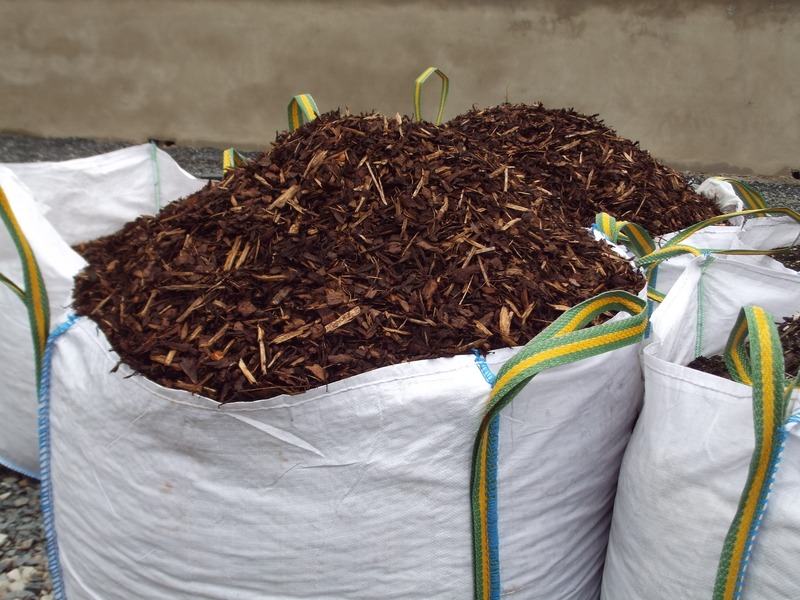 Biodegradable Bark Mulch. Image by-Flikr