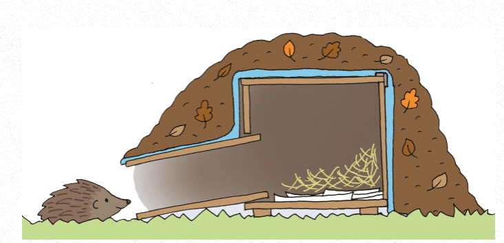 Hedgehog hotel. Image by-Pinterest
