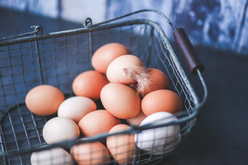 Fresh eggs every morning