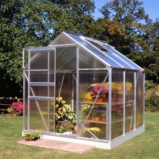 Space out plants in your greenhouse to avoid the spread of disease