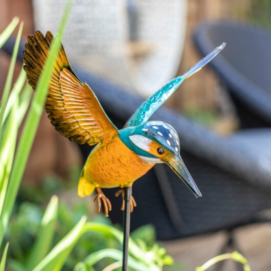 Kingfisher Stake Ornament